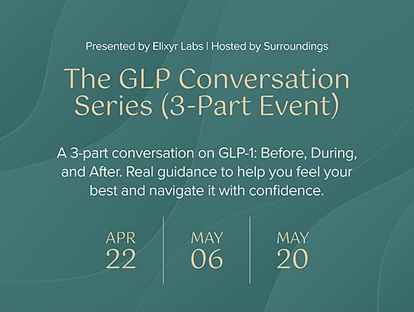GLP Conversation Series event details and dates